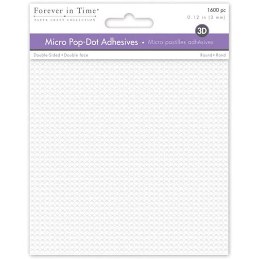Forever In Time Paper Craft Collection Micro Pop-Dot Adhesives