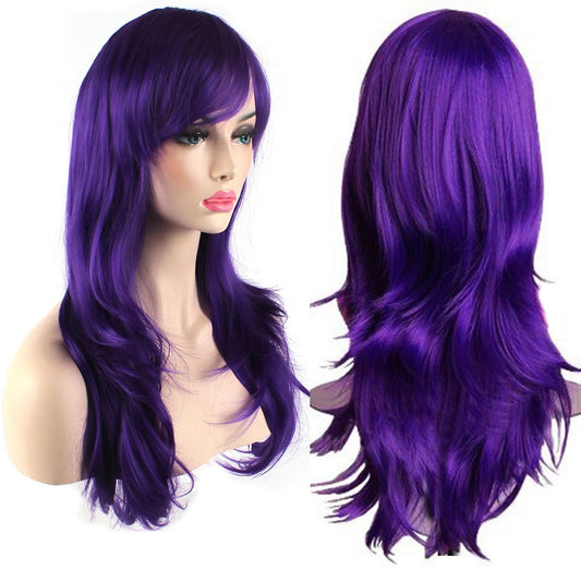 70cm Long Curly Fashion Anime Wig For Custom Party & Cosplay | Charming Wig For Women