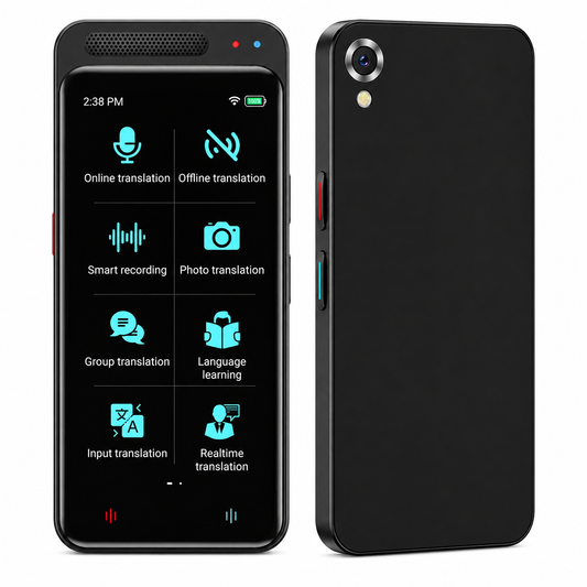 Z6 Portable Language Translator Device - Black