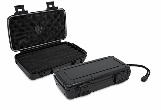 5 Cigar Safe Travel Humidor Case