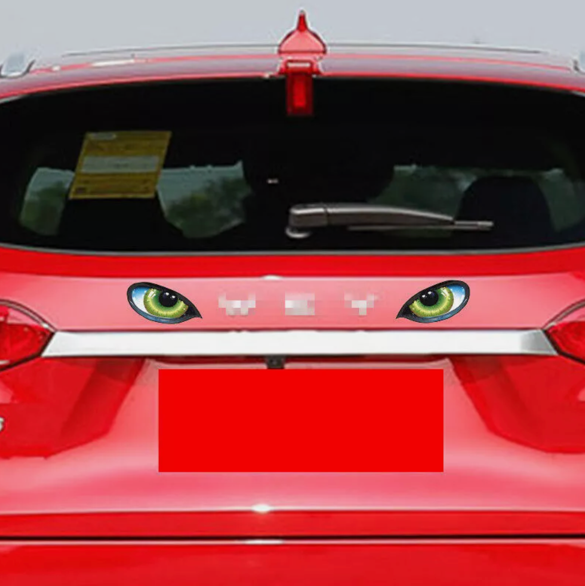 👁️ 3D Cat Eye Car Stickers – Fierce & Fun Vehicle Decoration (2 Pcs Set)