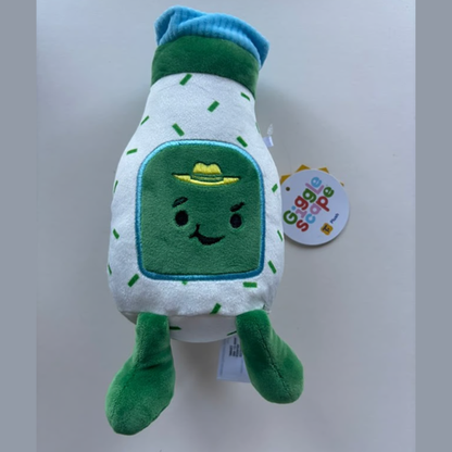 Soft Ranch Bottle Plushie – Collectible Cute Food Plush