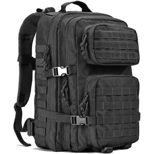 Military Tactical Backpack 40L – MOLLE 3-Day Assault Pack - Black