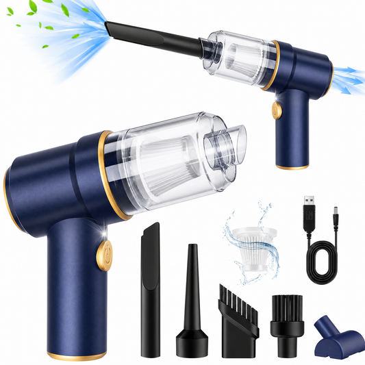 9000Pa Handheld Car Vacuum Cleaner and Air Duster, 120W