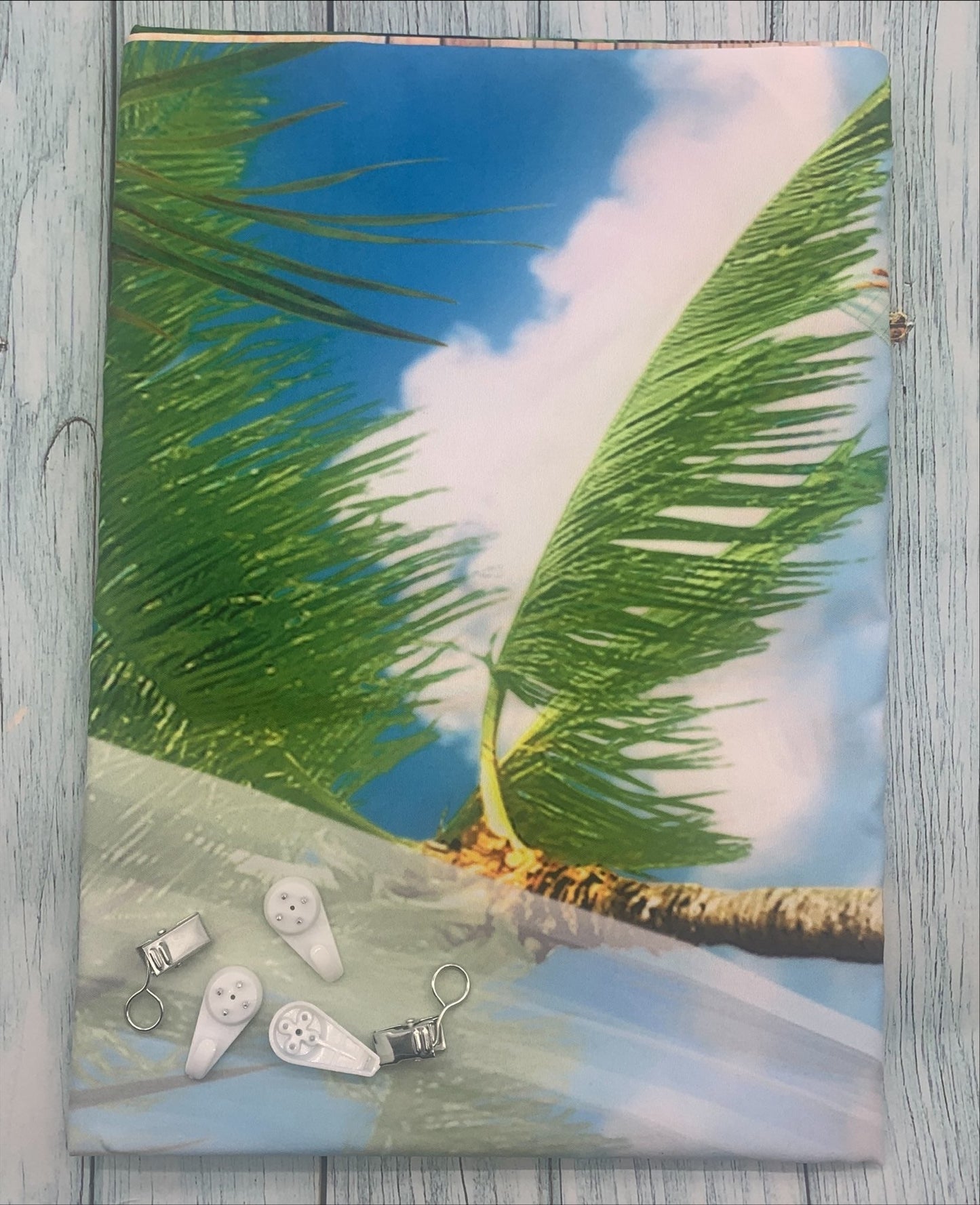 🔥SALE🔥 59"x 51.2" Ocean Beach Tapestry,Coconut Tree Tapestry Wall